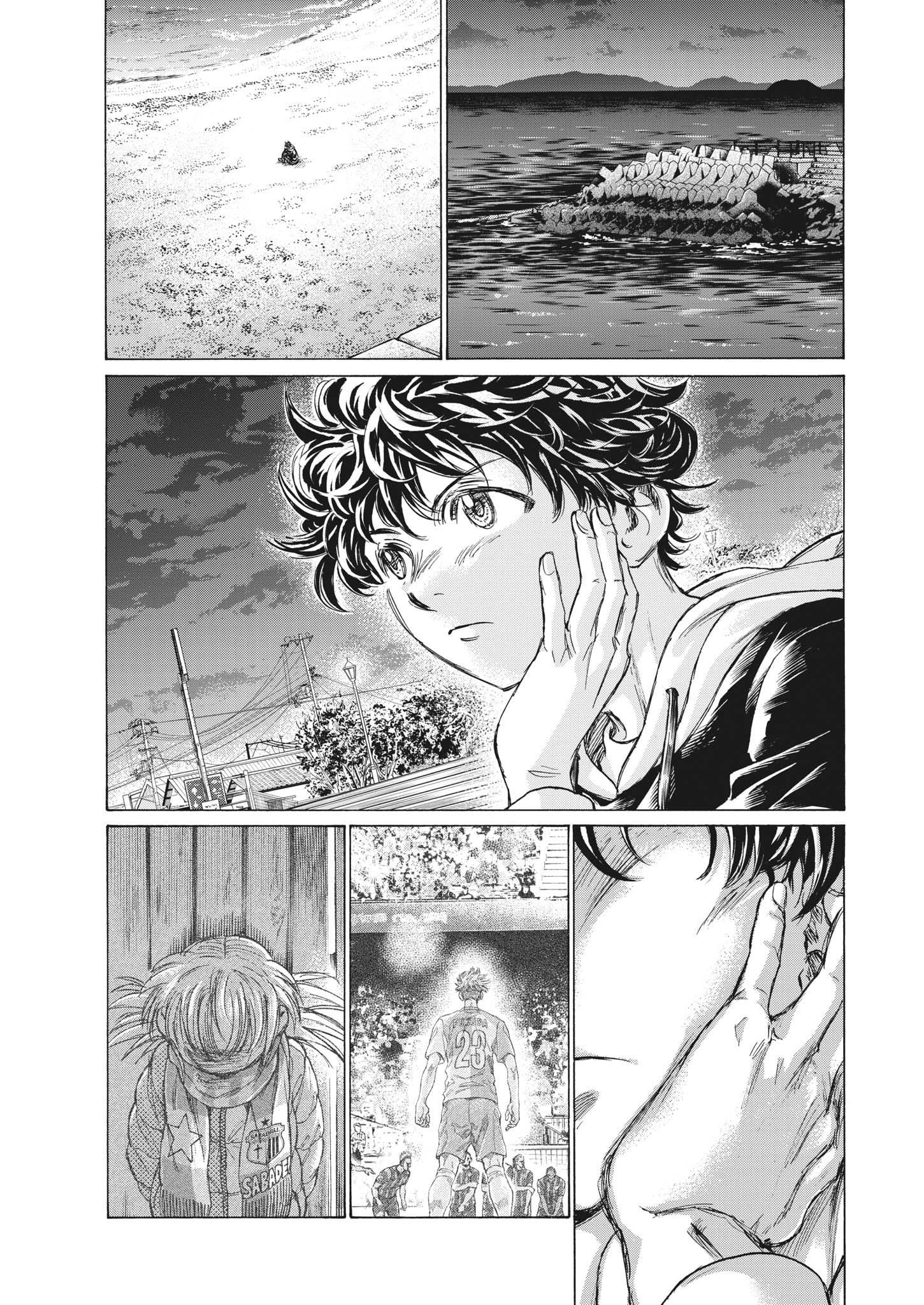 Ao Ashi Ch.344 Page 18 - Mangago