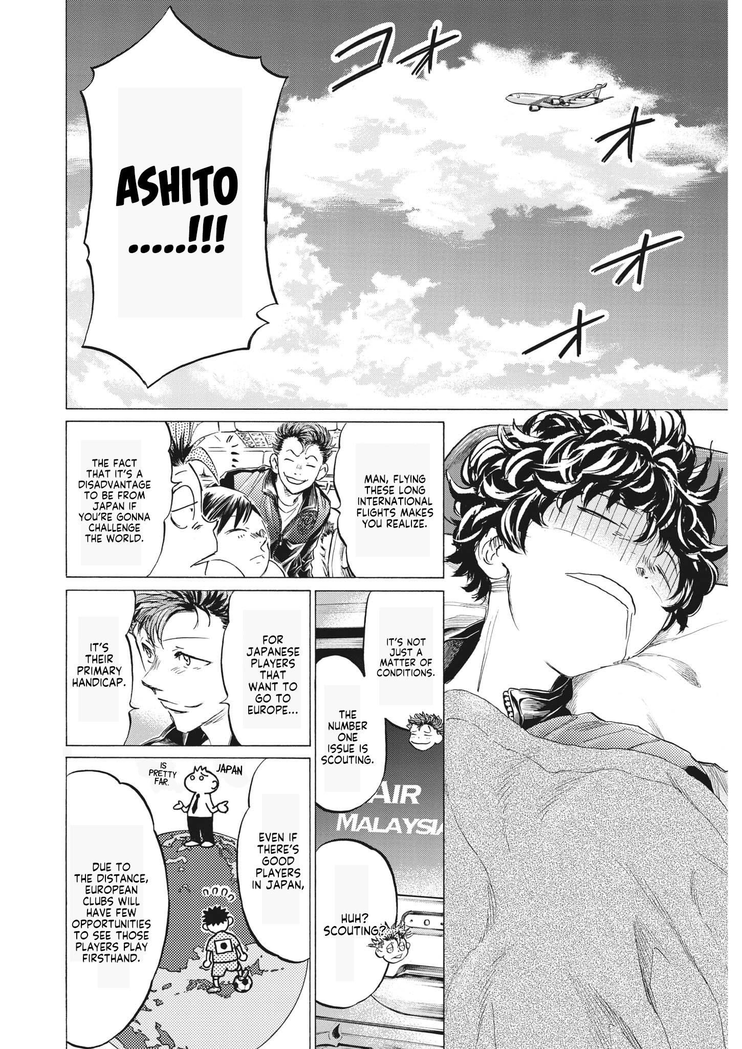 Ao Ashi Ch.344 Page 6 - Mangago