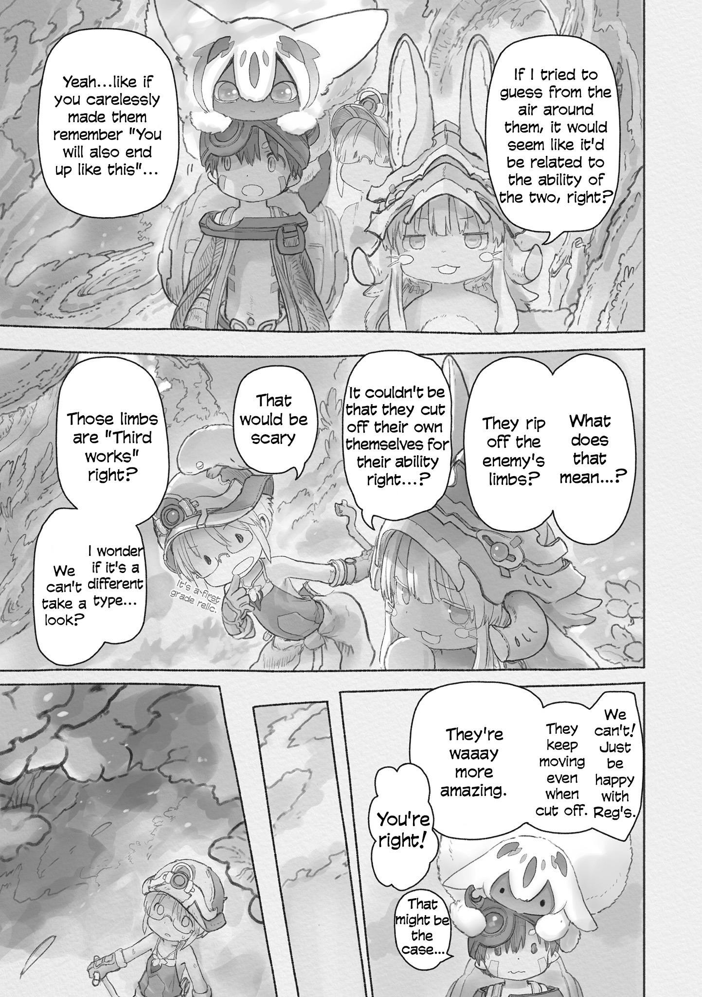 Made in Abyss Official Anthology – Layer 4: It's a Wonderful Abyss Life  Ch.6 Page 1 - Mangago