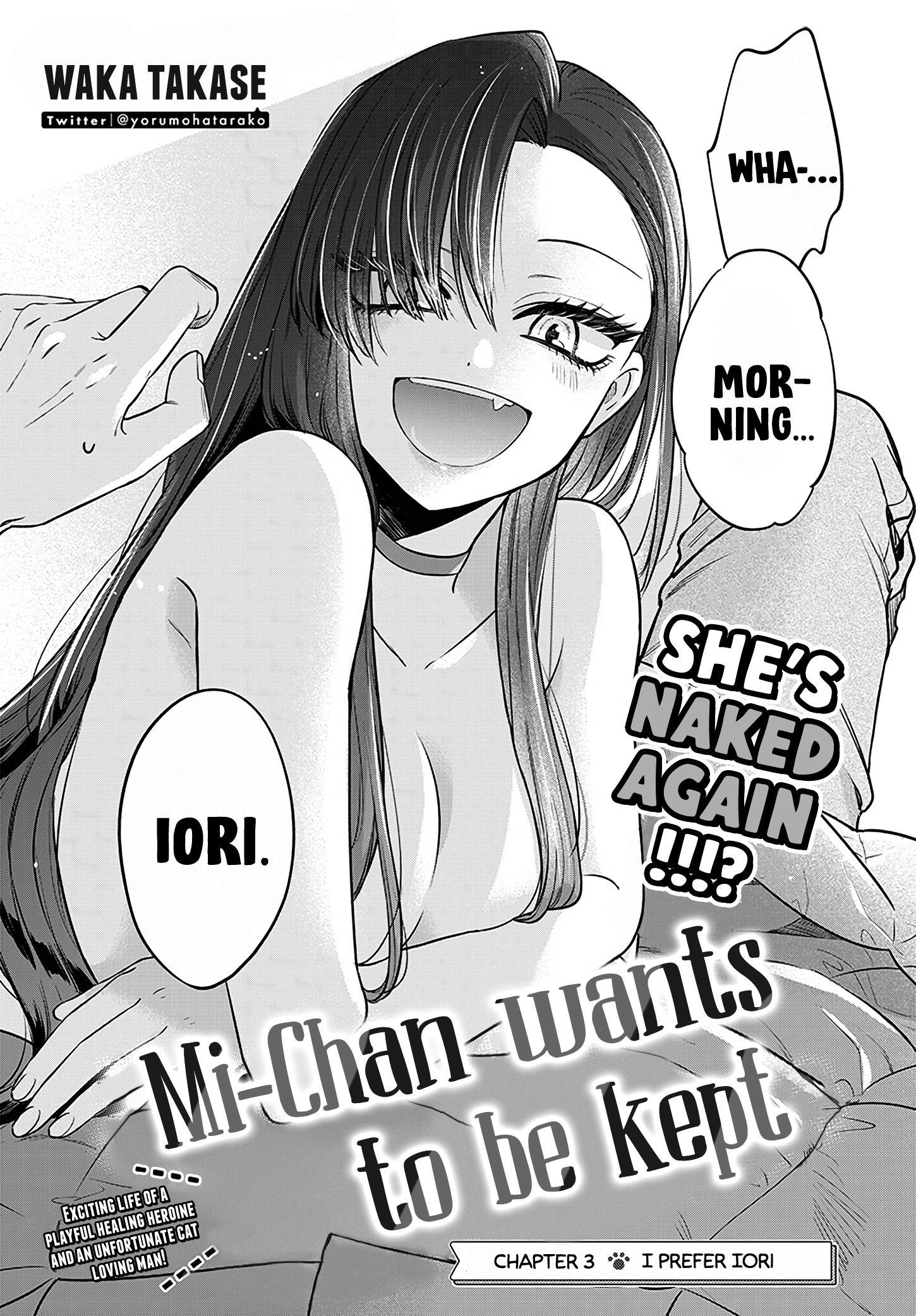 Mi Chan Wa Kawaretai Mi-Chan Wa Kawaretai Ch.3 Page 3 - Mangago
