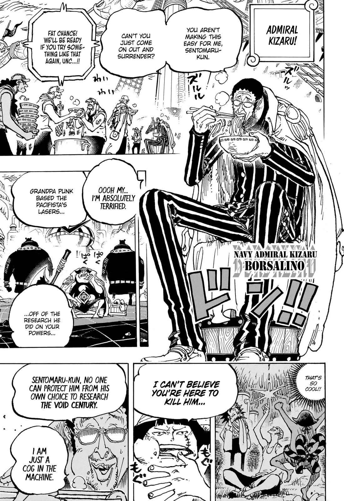 One Piece Vol.96 Ch.1058 Page 11 - Mangago