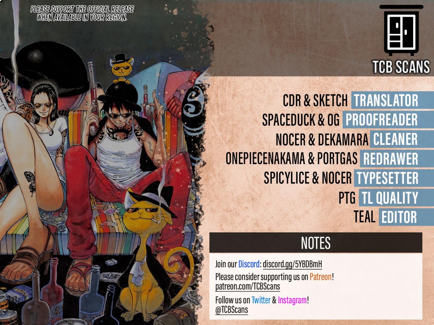 One Piece - episode 1039 - 1