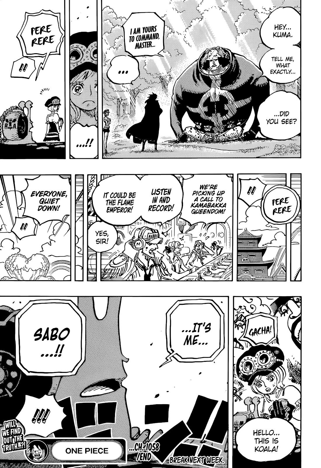 One Piece Vol.96 Ch.1058 Page 7 - Mangago