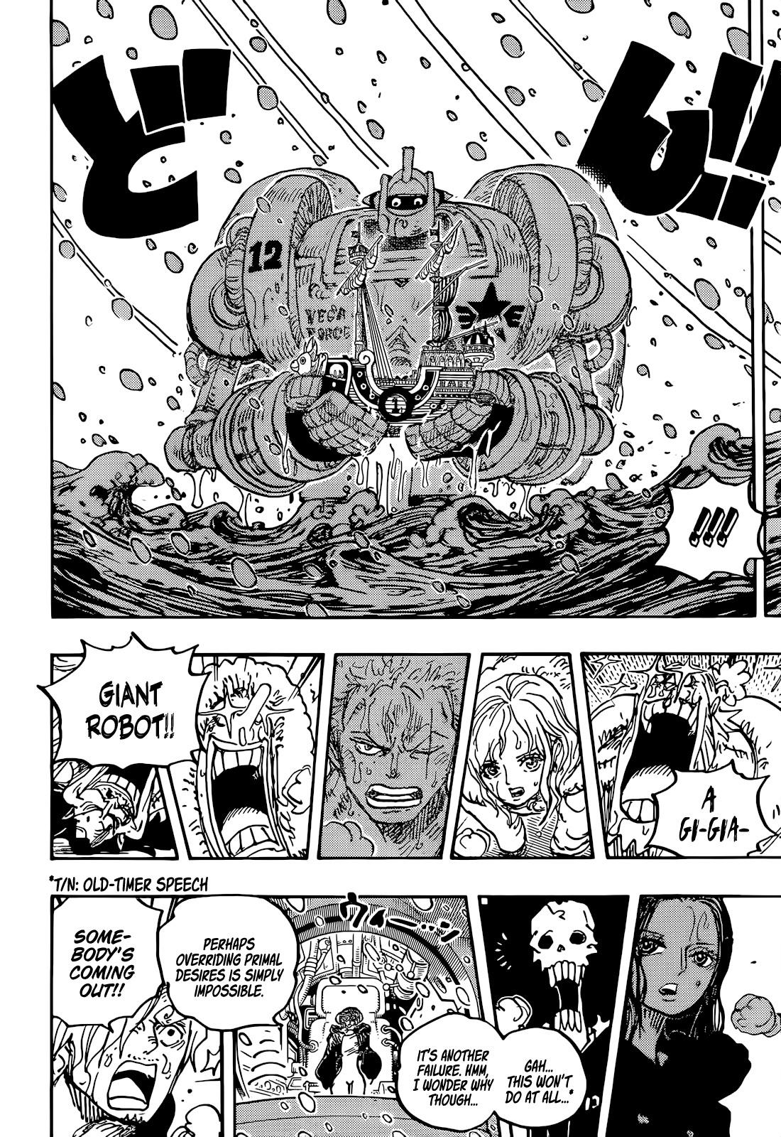 One Piece Vol.96 Ch.1020 Page 6 - Mangago