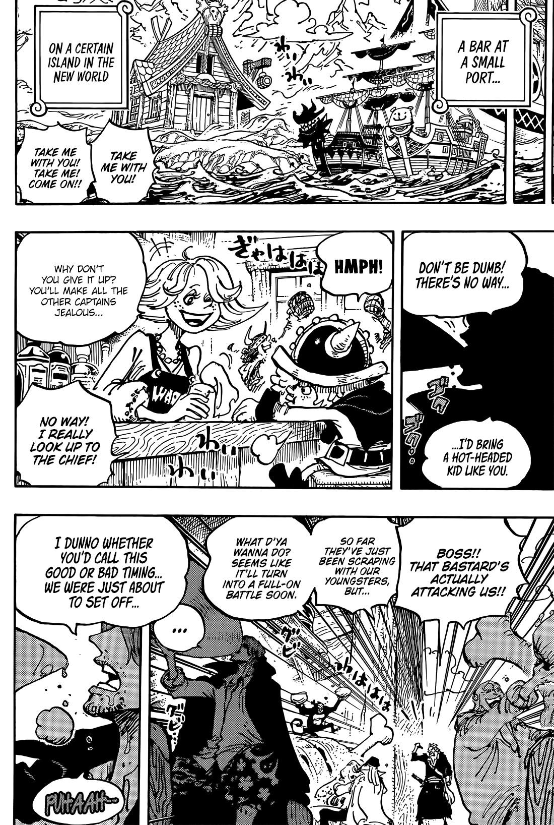 One Piece Vol.96 Ch.1020 Page 6 - Mangago