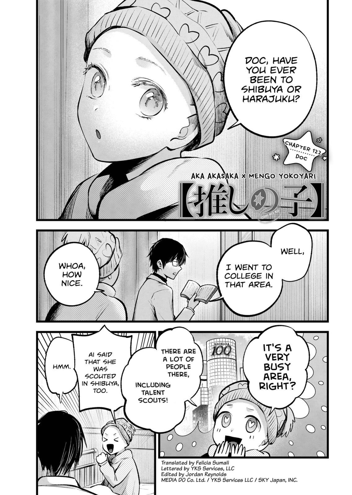 90.1 - Special Chapter, Page 1 - Oshi no Ko