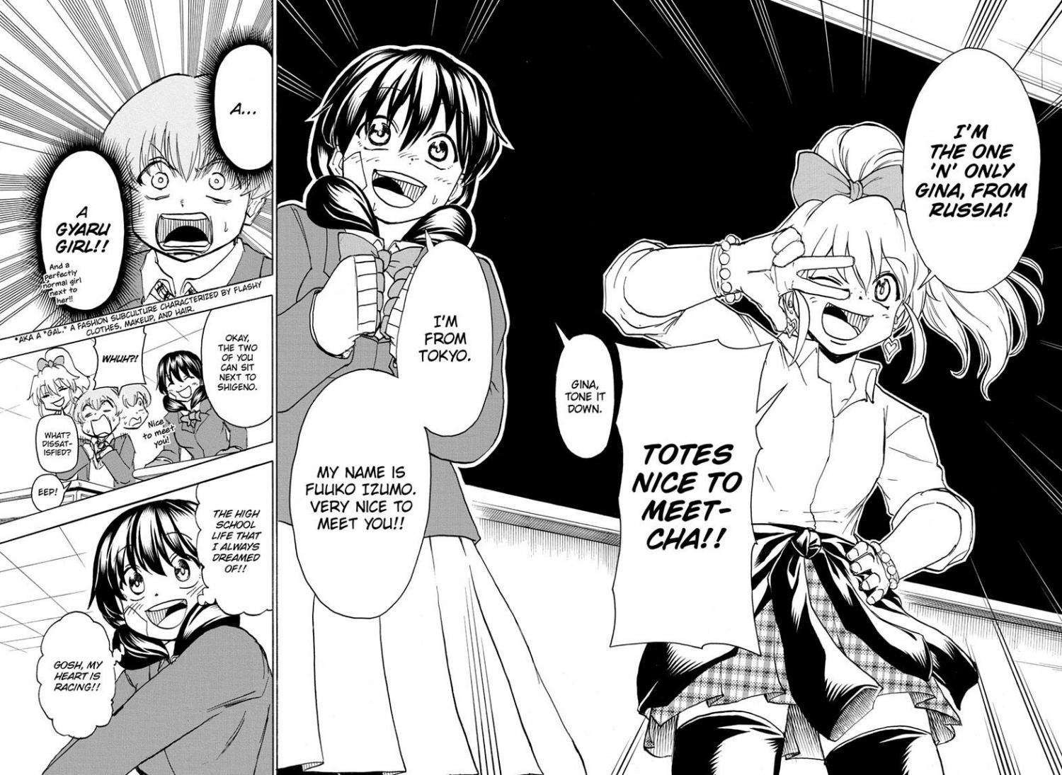 These gyarus are real ones (Komi can't communicate ch140) : r/manga